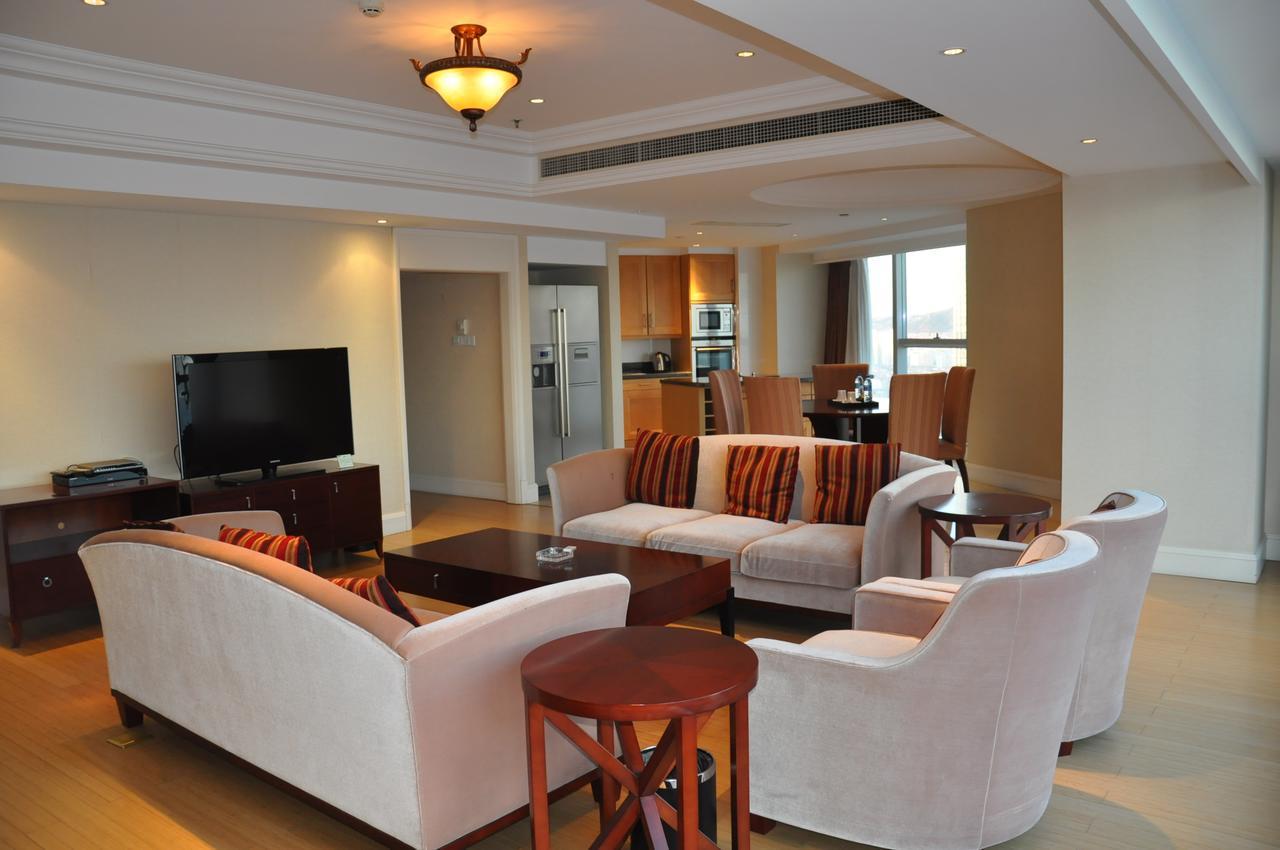 Qingdao Jinshan We+ Holiday Apartment Exterior foto